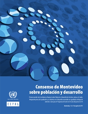 Imagen que muestra información acerca del Consenso de Montevideo 